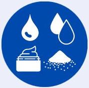 Tripak Pharmaceuticals Jar Liquid Powder Blue Icon